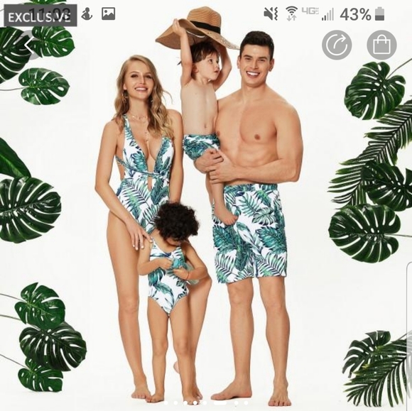 Mother & Daughter Matching Swimsuits - Picture 4 of 10